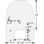 Memphis Shades Replacement Windshield - 19" Clear Fx/r/d/l MEP6330. Fixed Price $103.63.
