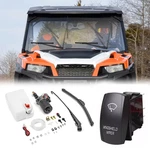 12V Electric Windshield Wiper Motor Kit+wiring For Polaris Ranger 570/900/1000. Fixed Price $49.95.