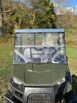 2010-14 Polaris Ranger 400,500,570 Clear Folding Windshield..a Full 1/4" Thick. Fixed Price $239.99.