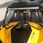 Clear Full Windshield Windscreen For 2013-18 Can Am Maverick 1000R Max 52*31.5". Fixed Price $140.59.