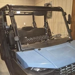 Kemimoto 2-IN-1 Vented Front Windshield For Polaris Ranger Midsize 570 500 Crew. Fixed Price $151.99.