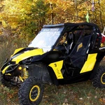 Front Full Windshield For Can-am Maverick Max Utv Scratch Resistant. Fixed Price $140.39.
