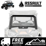 Assault Industries Aluminum Frame Full Glass Windshield For 19-UP Polaris Rzr Xp. Fixed Price $499.95.
