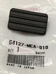 New Genuine Honda 64127-MCA-010 Rub, Screen Holder Supercedes 64127-MCA-000. Fixed Price $12.61.