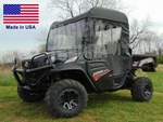 Full Enclosure For Kubota Sidekick XG850 - Vinyl Windshield, Doors, Roof, & Rear. Fixed Price $1481.55.