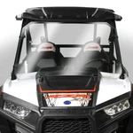 Full Size Polycarbonate Windshield For Polaris Rzr 1000. Fixed Price $195.95.