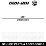 Brp 208562560 Countersunk Head Screw M6X25 Ski-doo Formula Grand Touring Gsx. Fixed Price $5.95.