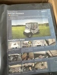 Classic Accessories 72052 Fairway Travel 4 Sided Person Golf Cart Enclosure. Fixed Price $45.00.
