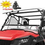 Upgraded 2-IN-1 Flip Windshield For 2016-2025 Honda Pioneer 1000/1000-5/1000-6. Fixed Price $224.53.