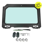 Full Glass Windshield W/ Wiper For Polaris Rzr 900 Trail 1000, Xp - Uv Protect. Fixed Price $174.69.