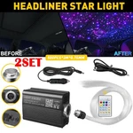 2SET 1000X Home Headliner Star Light Kit Roof Meteor Twinkle Ceiling Fiber Optic. Fixed Price $125.39.