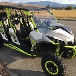 For Can-am Maverick 1000R Max Turbo 4X4 Xc Xrs Dps Xds Utv Full Windshield. Fixed Price $140.59.