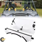Clear 2-IN-1 Flip Windshield For Can-am Maverick 1000R Max Turbo 2013-2018. Fixed Price $229.95.