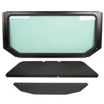 Hecasa Glass Windshield Black Full Size For Can Am Maverick X3 Uv Protect. Fixed Price $276.68.