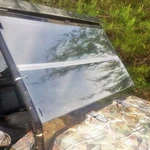 09-14 Polaris Ranger 800,XP Clear Folding WINDSHIELD..1/4 Thick Polycarbonate!. Fixed Price $269.99.