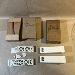 Group Of 4 Vintage Dearborn X900-5-2 Clay Radiants With Boxes As Is INV-JDJ93. Fixed Price $32.44.