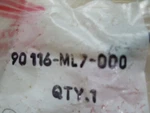 Genuine Honda Screen Set Screw 90116-ML7-000 90116ML7000 Vfr Motorcycle. Fixed Price $5.42.