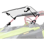 Superatv Scratch-resistant Flip Windshield For 2022-24 Polaris Rzr Turbo. Fixed Price $551.99.
