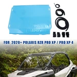 Besteryus Scratch Resistant Full Windshield For 2020+ Polaris Rzr Pro Xp / 4. Fixed Price $109.99.