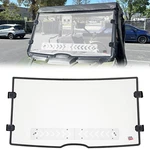 Kemimoto 2-IN-1 Full Front Windshield Vented For Tracker 800SX/ Arctic Cat 20-26. Fixed Price $188.99.