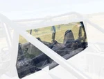 Kolpin Polaris Rzr XP1000 Utv Poly Rear Panel Windshield. Fixed Price $218.49.
