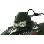 Powermadd Cobra Windshield - 11.5" Low Black For Polaris Snowmobile 11922. Fixed Price $105.00.