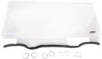 Moose Offroad Full Windshield Viking V000038-12200M. Fixed Price $257.95.