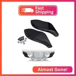 Amazicha Black Fairing Deflectors Side Wings Windshield Cover. Fixed Price $22.06.