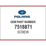 Polaris SCR-M6X1.0X16, Hxhd, 12.9 7518871 Oem New. Fixed Price $5.99.