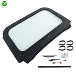 Full Glass Windshield With Wiper Black For 2008-2014 Polaris Rzr 570 800 Xp 900. Fixed Price $138.74.