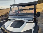Hisun Sector 1000 Crew 2 Pc Windshield With Dual Vents And Quick Straps. Fixed Price $378.51.