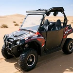 Pmma Windshield 1/4'' Thick For Polaris Rzr 800 900 570 Xp Utv 2008-2014. Fixed Price $115.99.