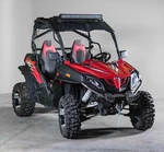 Terrarider Cf Moto Zforce Half Utv Windshield - Std. 3/16". Fixed Price $144.99.