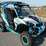 Heavy-duty Front Full Windshield With Clamps For Can Maverick 1000R 2013-2018. Fixed Price $140.59.