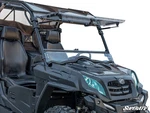 Superatv Scratch Resistant Flip Windshield Cfmoto Uforce 800/2014-2022. Fixed Price $397.95.