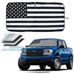 Ford Ranger Pickup Us Flag Large Car Windshield Sun Shade Visor Uv Ray Block. Fixed Price $16.99.