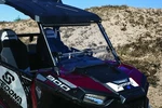 Open Trail Folding Front Windshield For 2013-2019 Polaris Ranger 900 Xp. Fixed Price $394.95.