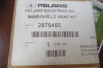 New Oem 2005-2013 Polaris Ranger 400 500 800 Windshield Vent Kit 2875455. Fixed Price $59.00.