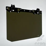 Axia Modndsvt-c 12" 8" Narrow Mount Sun Viso W/tinted Shield- Silver. Fixed Price $118.72.