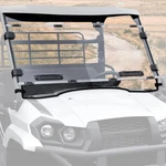 Sautvs Full Windshield For Kawasaki Mule Pro-mx 2019-2026 Clear Vented Pc. Fixed Price $155.94.