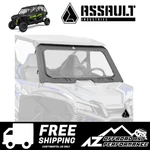 Assault Industries Aluminum Frame Full Glass Windshield For 2019-UP Honda Talon. Fixed Price $584.95.
