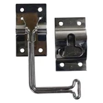 Jr Products 06-11875 6"L 90 T-style Silver Stainless Steel Door Holder. Fixed Price $24.94.