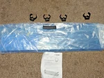 Polaris Oem P2878757 Lock & Ride Half Windshield Like-new G-clam(missing Screws). Fixed Price $67.99.