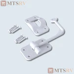 Jr Products 90 Degree T-style White Plastic Rv Door Catch Holder With Screws. Fixed Price $6.94.