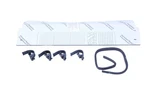 Emp 12848 Tinted Half Windshield W/ Fast Straps Nos. Fixed Price $102.84.