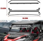 Flip Up Windshield For Polaris General 1000/XP 2016-2026 Accessories. Fixed Price $114.45.
