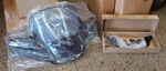 Kimpex Black Flare Atv Windshield 479800 With Attachment Kit. Fixed Price $90.00.
