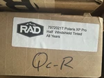 Rad Rzr Xp Pro Half Windshield Dark Tint Fits 2020-UP 7972021T. Fixed Price $175.00.