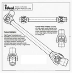 Front Drive Propshaft Fit Polaris Rzr Xp 900 12 #1332993 1332824. Fixed Price $93.00.