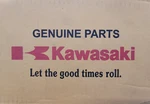 Brand New Genuine Kawasaki Oem Rear Susp, Arm Guard TX750-012B Nos. Fixed Price $119.88.